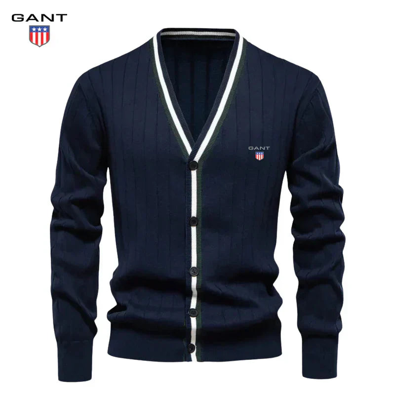 Timeless Ribbed V-Neck Cardigan || Clearance Sale