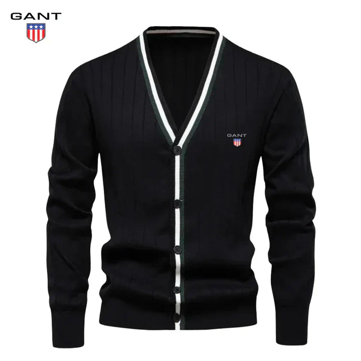 Timeless Ribbed V-Neck Cardigan || Clearance Sale