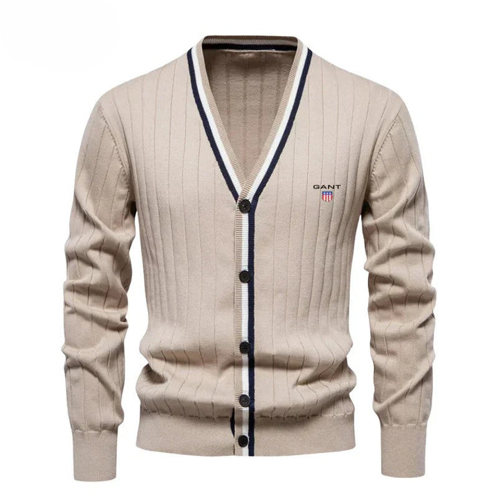 Timeless Ribbed V-Neck Cardigan || Clearance Sale