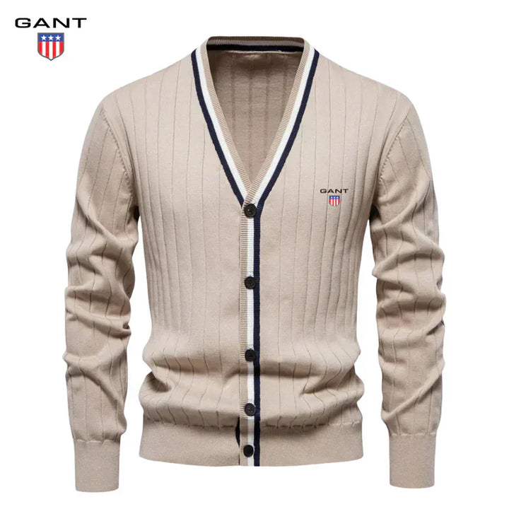 Timeless Ribbed V-Neck Cardigan || Clearance Sale