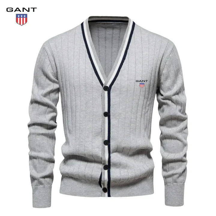 Timeless Ribbed V-Neck Cardigan || Clearance Sale