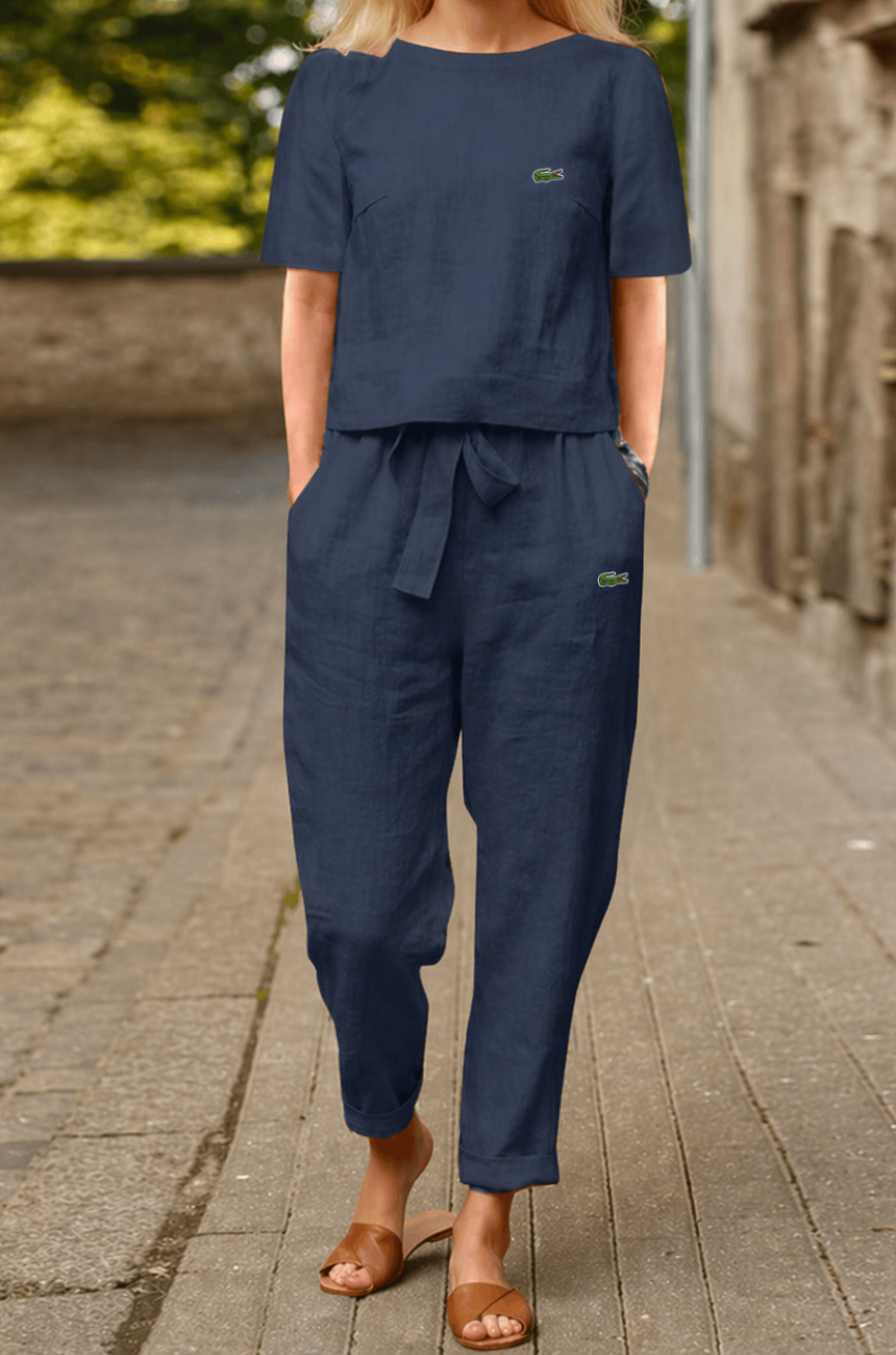 Short Sleeve Summer Jumpsuit - Clearance Sale