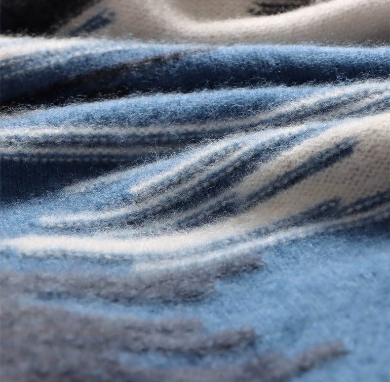 PREMIUM WOOL JACQUARD SWEATER