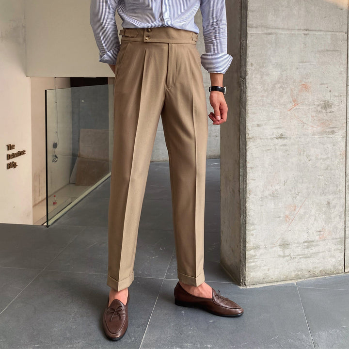 MILANO HIGH-WAIST TROUSERS