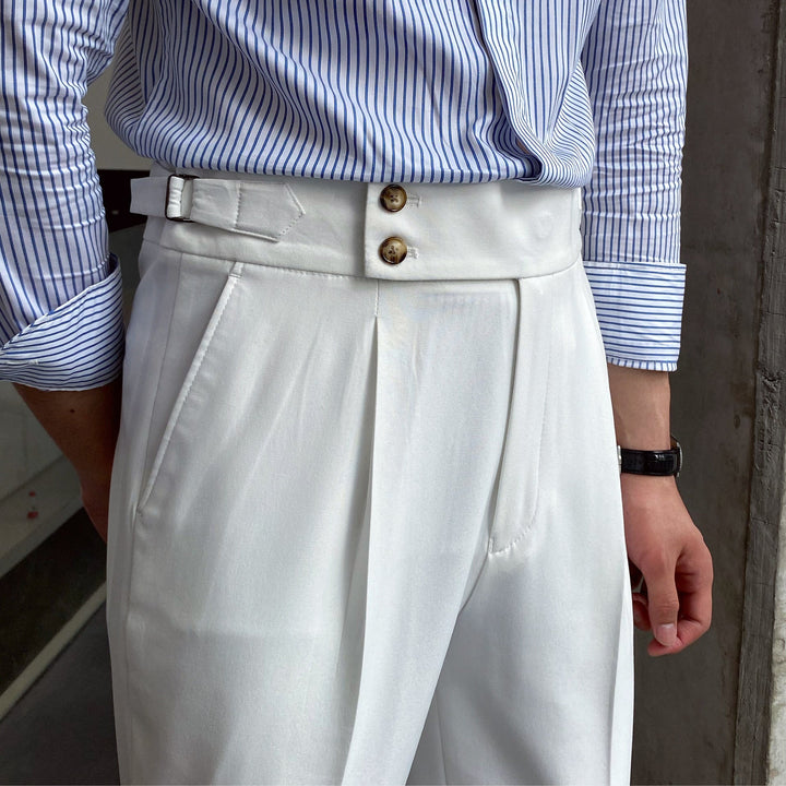 MILANO HIGH-WAIST TROUSERS