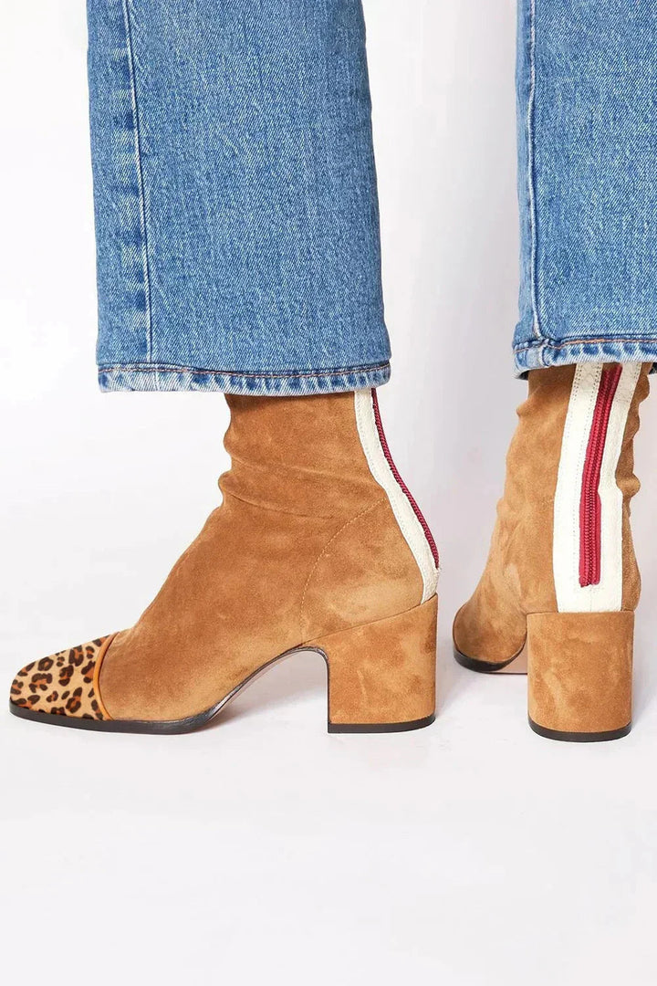 Classic Suede Ankle Boots - Clearance Sale