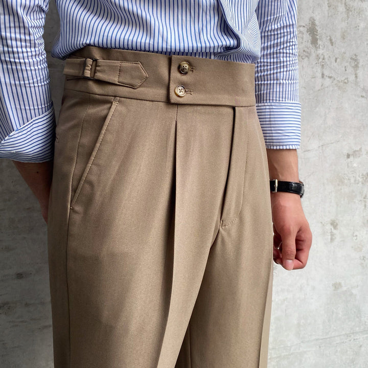 MILANO HIGH-WAIST TROUSERS