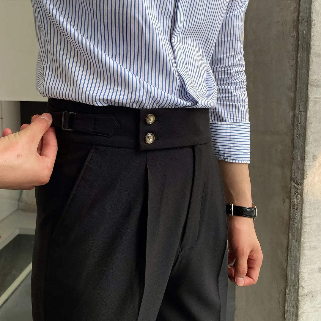 MILANO HIGH-WAIST TROUSERS