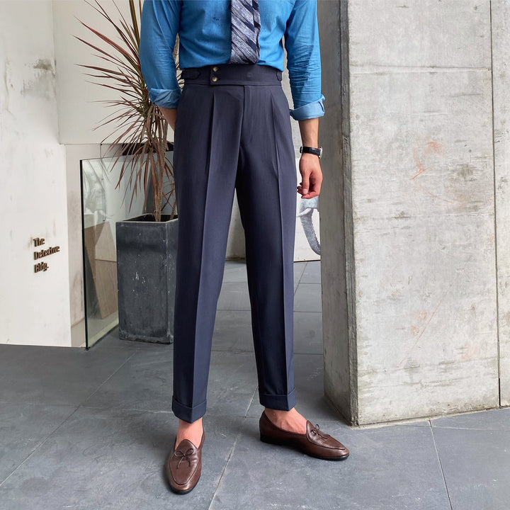 MILANO HIGH-WAIST TROUSERS