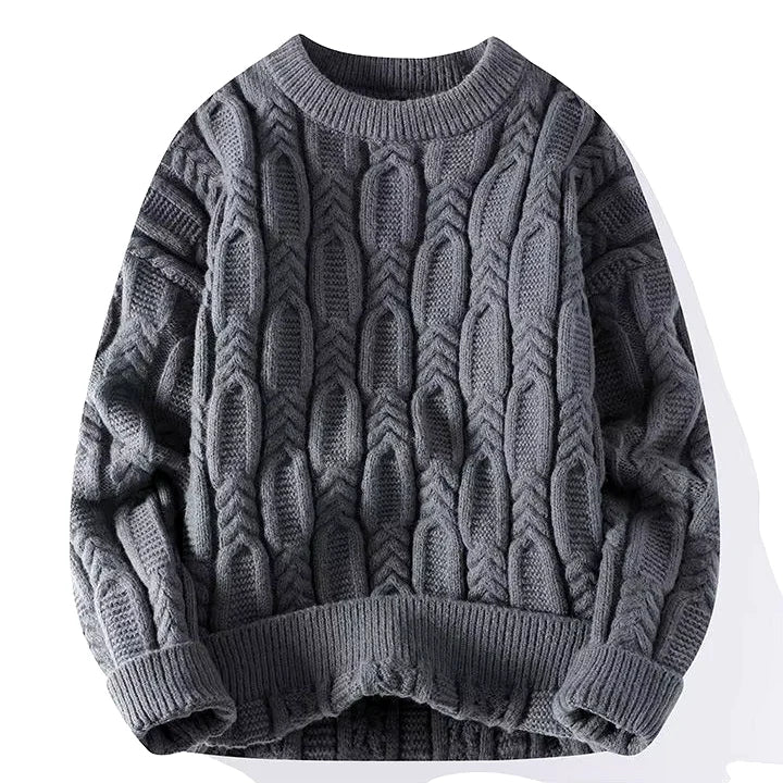 OLIVER CABLE-KNIT SWEATER