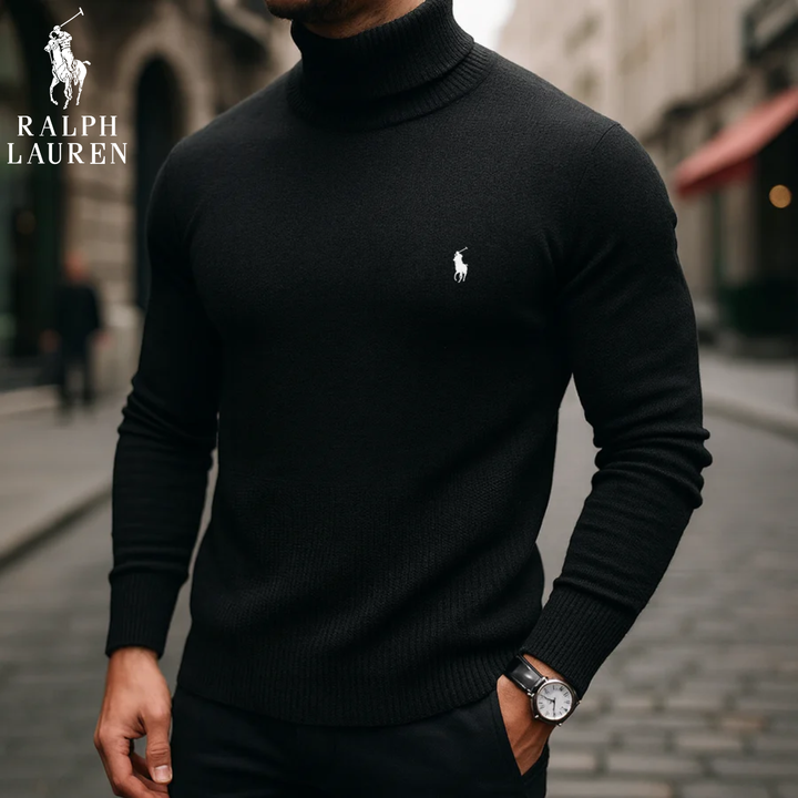 Refined Turtleneck Knit Sweater || Clearance Sale