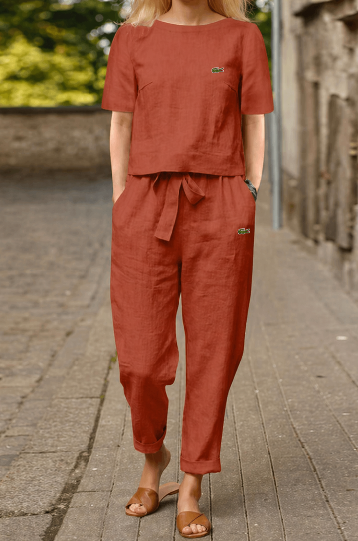 Short Sleeve Summer Jumpsuit - Clearance Sale