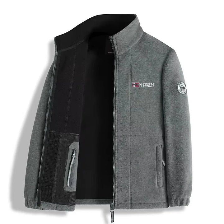 Men’s Full-Zip Thermal Fleece Jacket || CLearance Sale