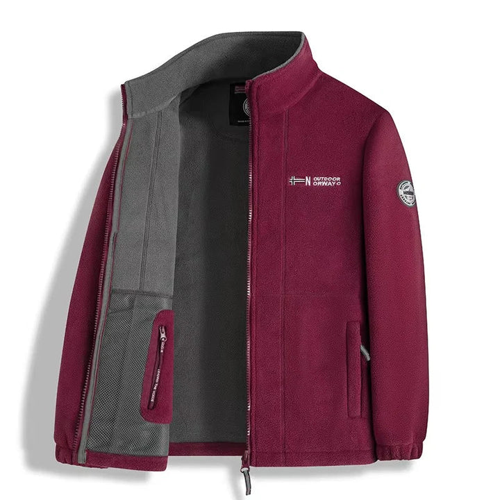 Men’s Full-Zip Thermal Fleece Jacket || CLearance Sale