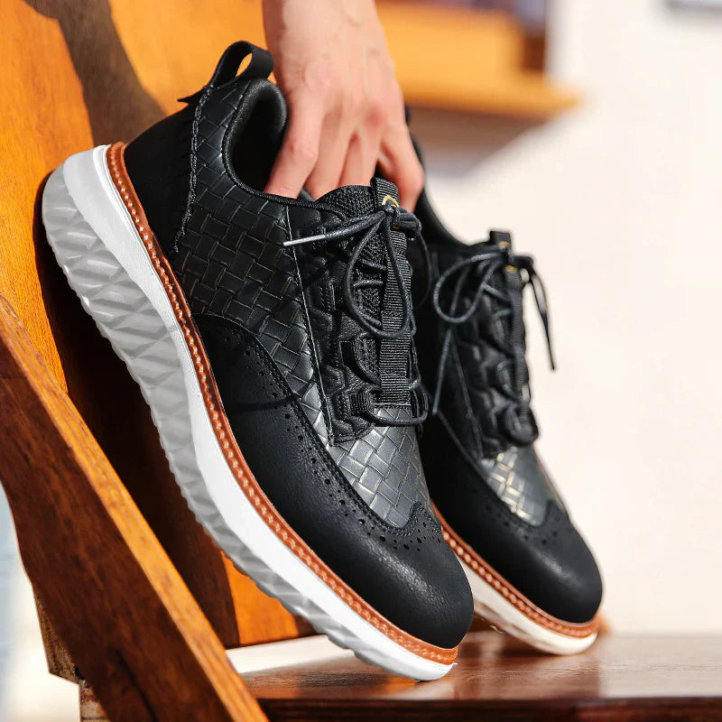OXFORD CREST LEATHER SNEAKERS