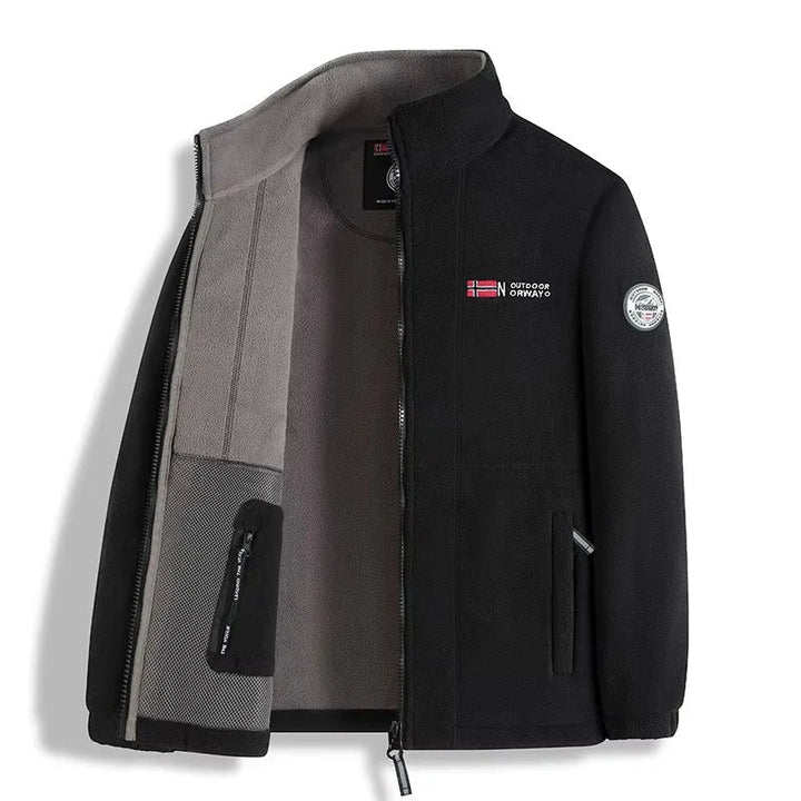 Men’s Full-Zip Thermal Fleece Jacket || CLearance Sale