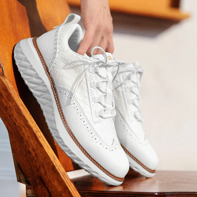 OXFORD CREST LEATHER SNEAKERS