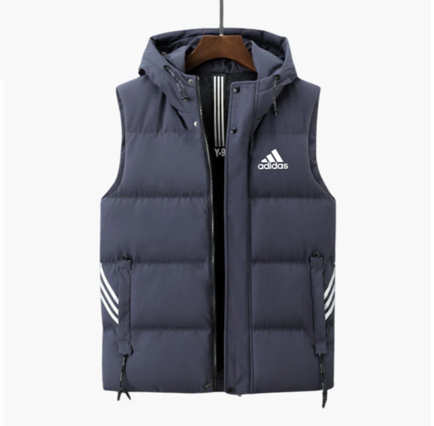 Versatile and Cozy Hooded Puffer Vest - Clearance Sale