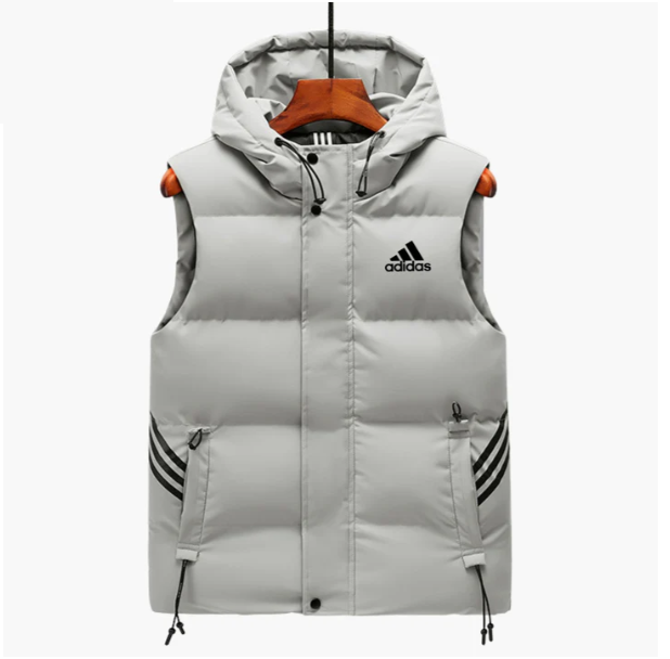 Versatile and Cozy Hooded Puffer Vest - Clearance Sale