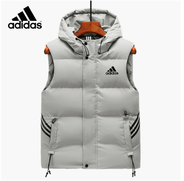 Versatile and Cozy Hooded Puffer Vest - Clearance Sale