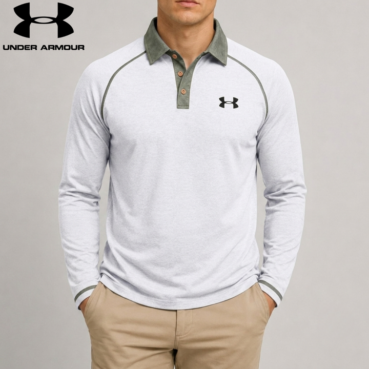 Long Sleeve Polo || Clearance Sale