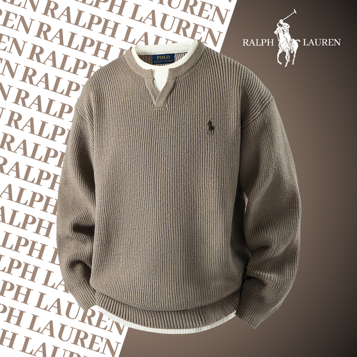 Textured Rib-Knit Sweater || Clearance Sale