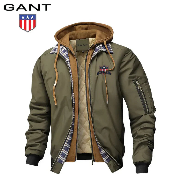 Stylish Bomber Jacket with Hoodie || Clearance Sale