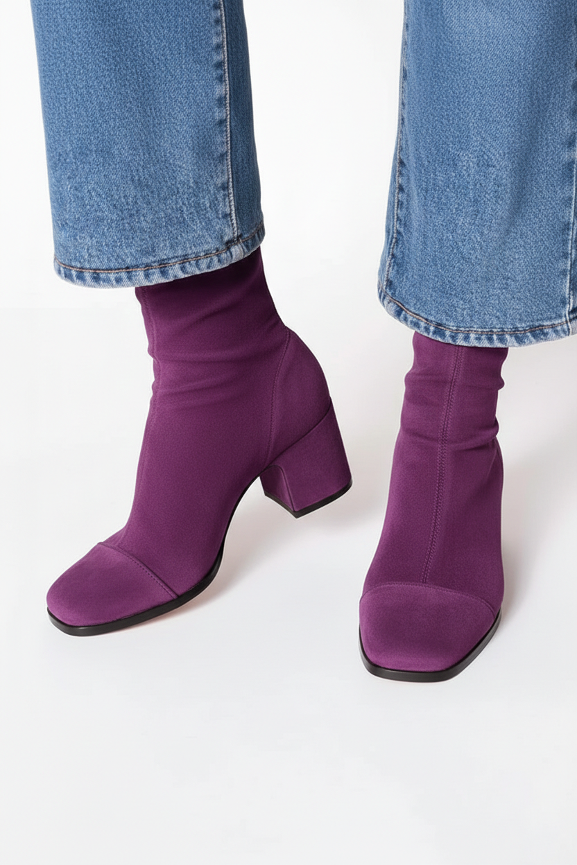 Classic Suede Ankle Boots - Clearance Sale